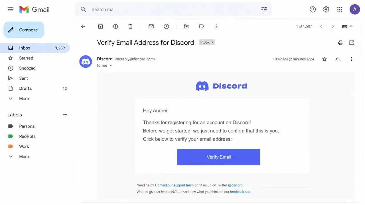 Pas 4: Verifică e-mailul